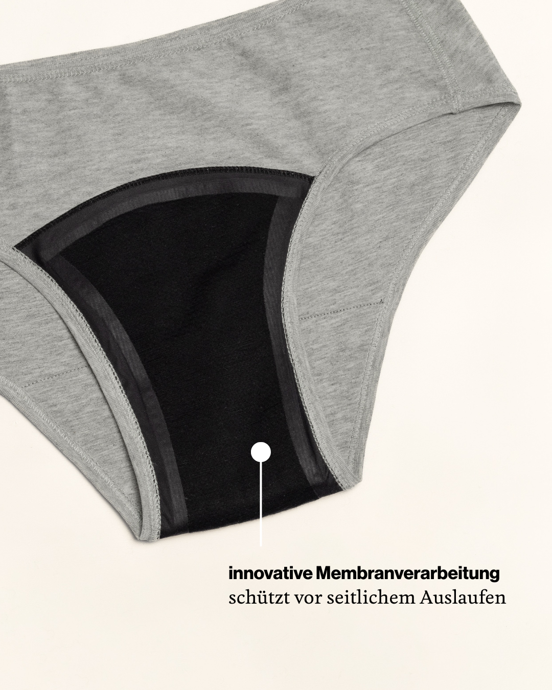 Hipster Comfy Cotton Extra Strong grau melange