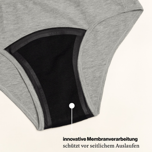 Hipster Comfy Cotton Extra Strong grau melange