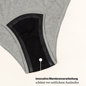 Slip Comfy Cotton Extra Strong grau melange