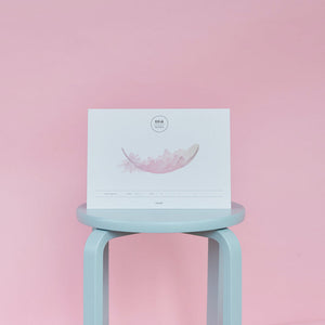 Verpackung aus wiederverwerteten Papier für ooia Periondenunterwäsche und Female Bodywear
