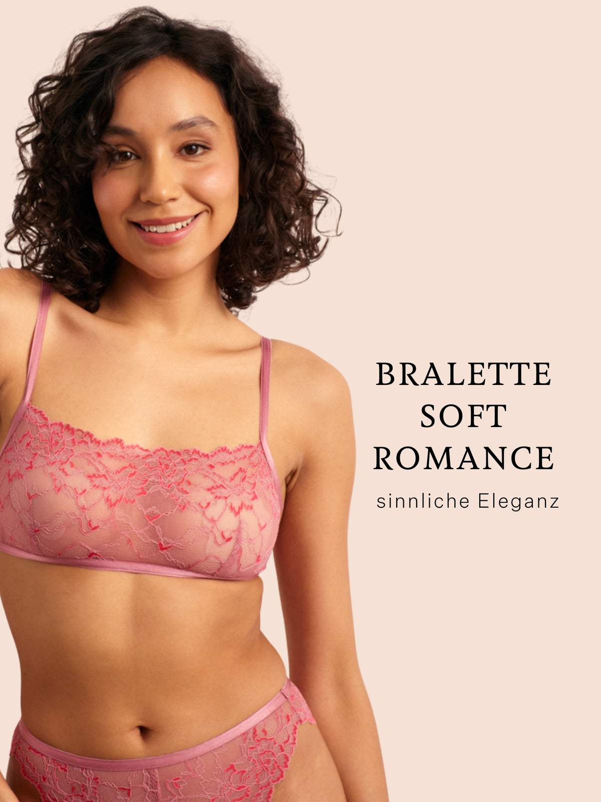 Weiche Spitze, maximaler Komfort im Set: Bralette Soft Romance für sinnliche Eleganz