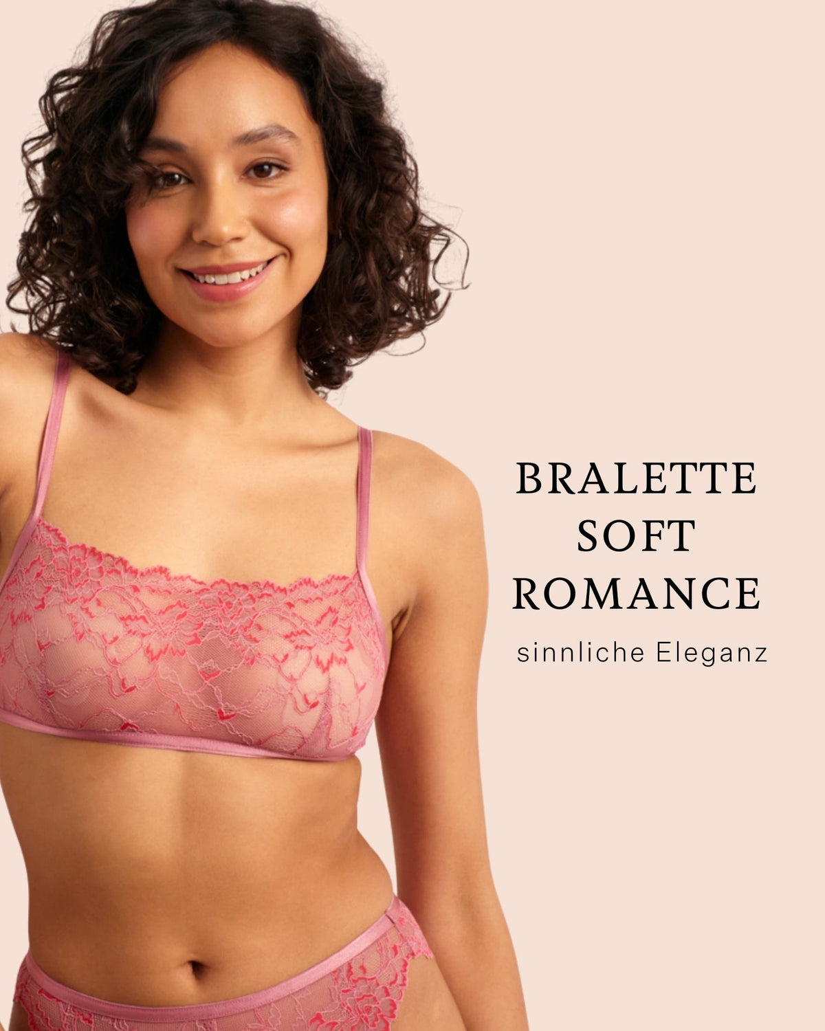 Weiche Spitze, maximaler Komfort im Set: Bralette Soft Romance für sinnliche Eleganz
