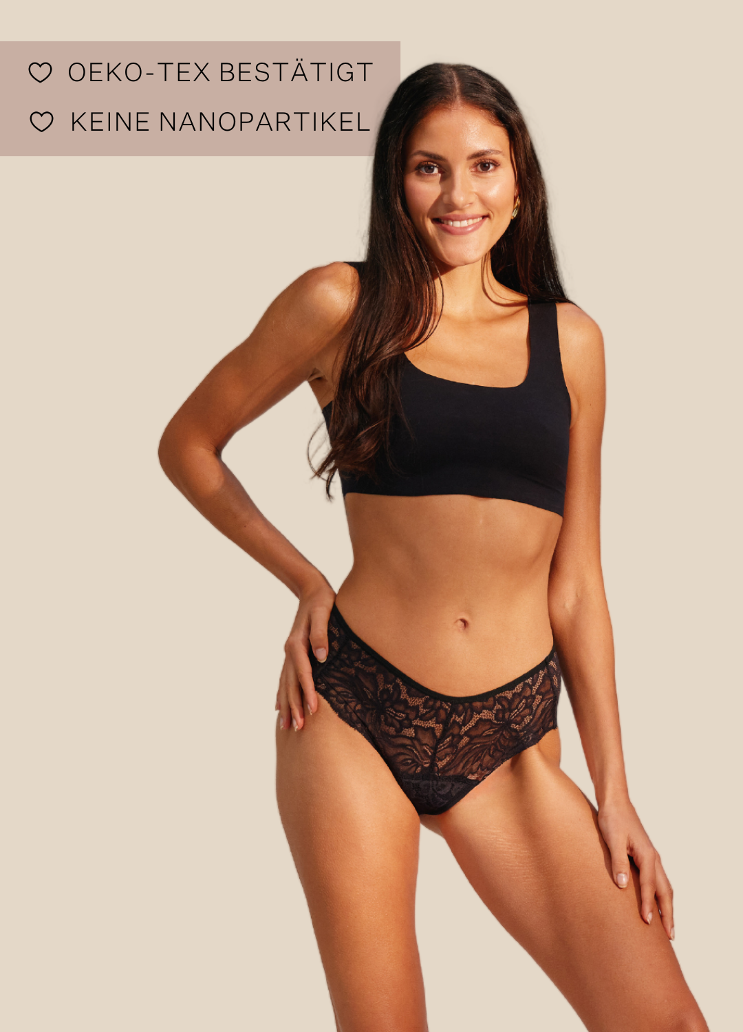 Hipster Allover Lace black