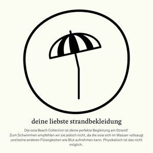 Icon mit Strandschirm für die ooia Strandbekleidung