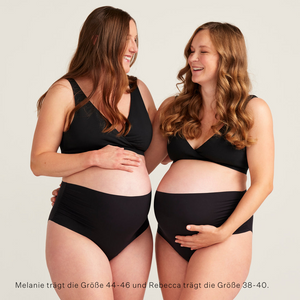 The belly hugger - Moms Schwangerschaft Panty schwarz