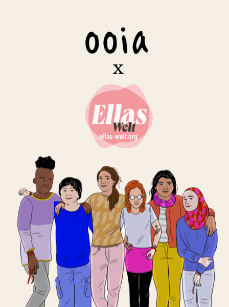 Zeichnung von 6 Mädels - Grafik von Ellas Welt