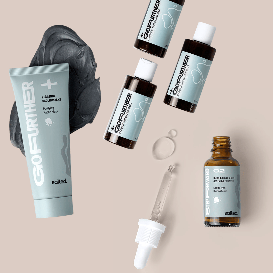 Empfohlene salted Hautpflegeprodukte für die Lutealphase