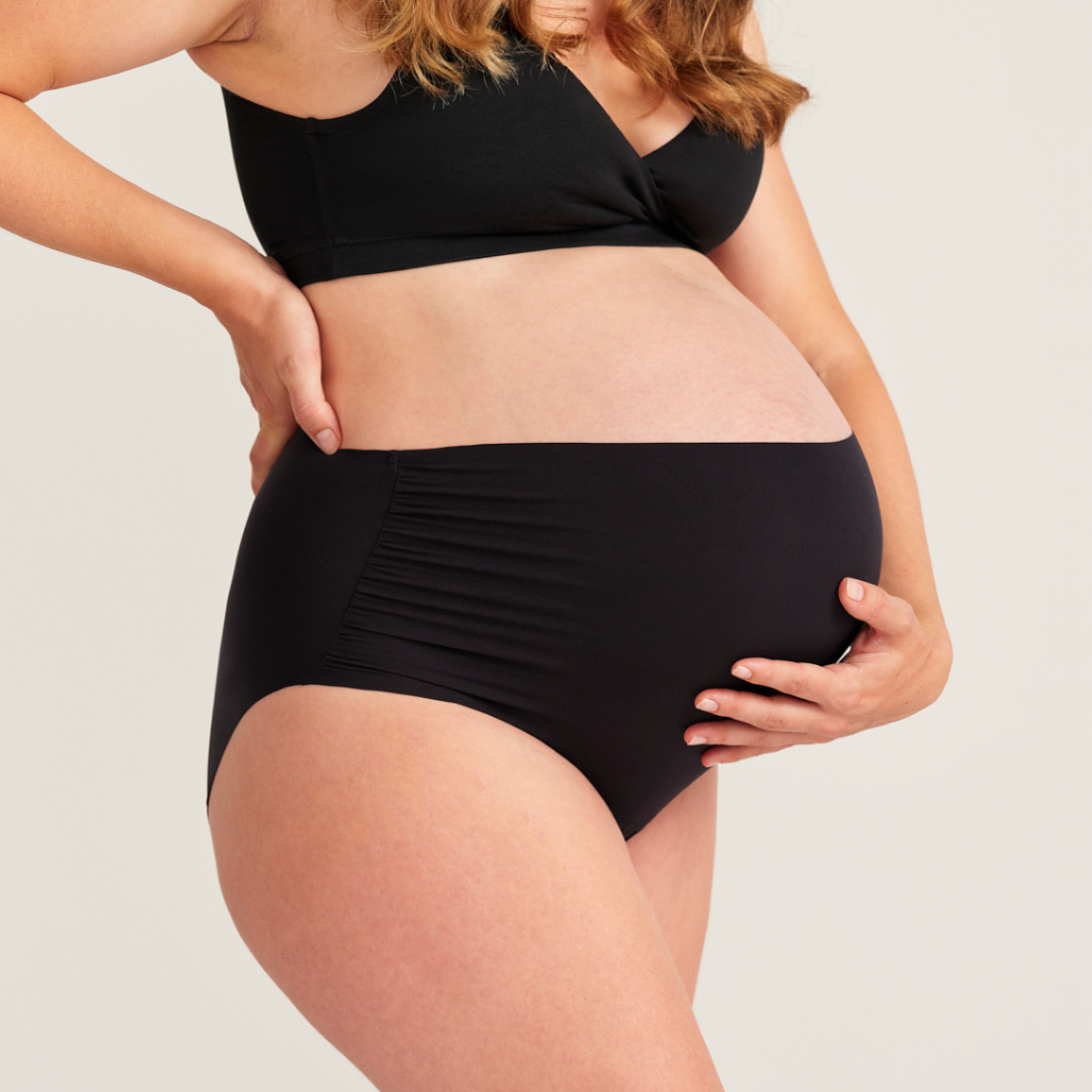 The belly hugger - Moms pregnancy panty black