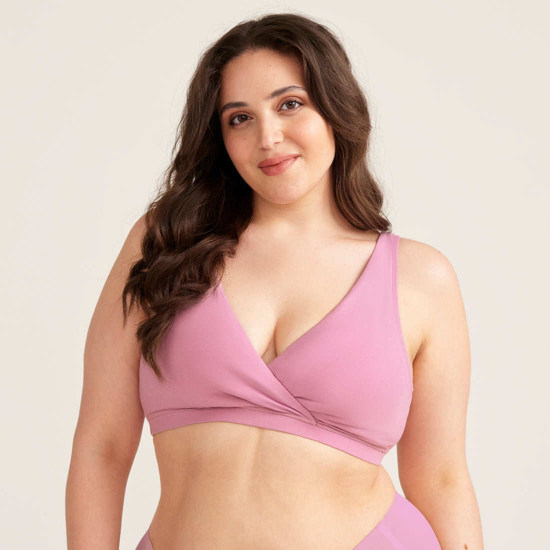 Moms nursing bra mauve