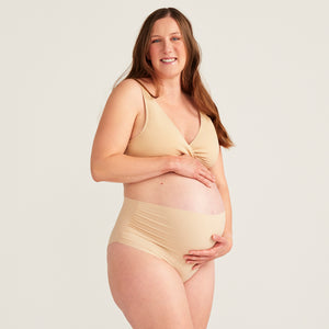 The belly hugger - Moms pregnancy panty beige