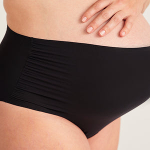 The belly hugger - Moms Schwangerschaft Panty schwarz