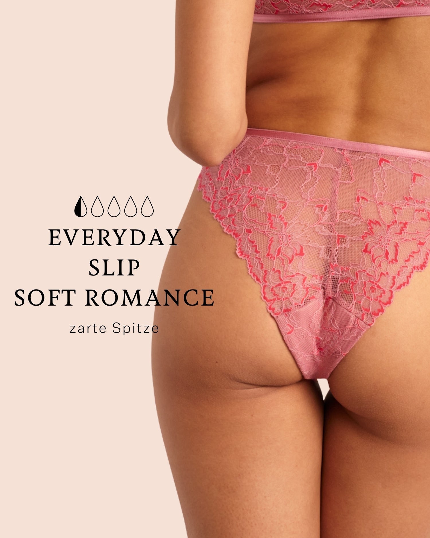 Weiche Spitze, maximaler Komfort im Set: Everyday Slip Soft Romance mit zarter Spitze