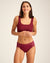 Hipster Allover Lace Extra Strong merlot