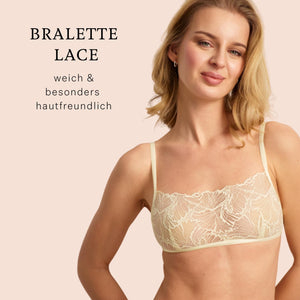 Der Bralette Lace von ooia passend zur Periodeunterwäsche nun im Set erhältlich.