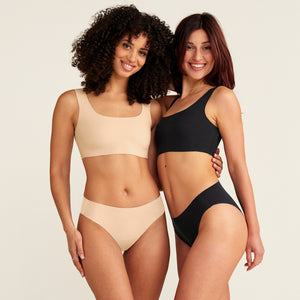 everyday Slip Seamless black/beige