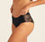 Hipster Seamless Lace schwarz