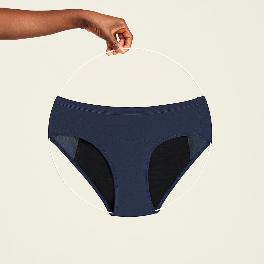 Mid-Rise Hipster Undies (Midnight Moon)