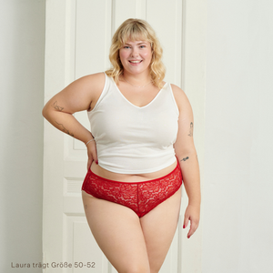 Hipster Allover Lace red
