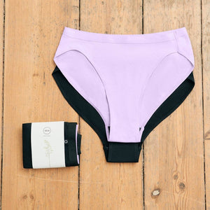 everyday Brief Basic black/lavender